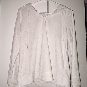 Cable & Gauge Cream Hooded Sweatshirt